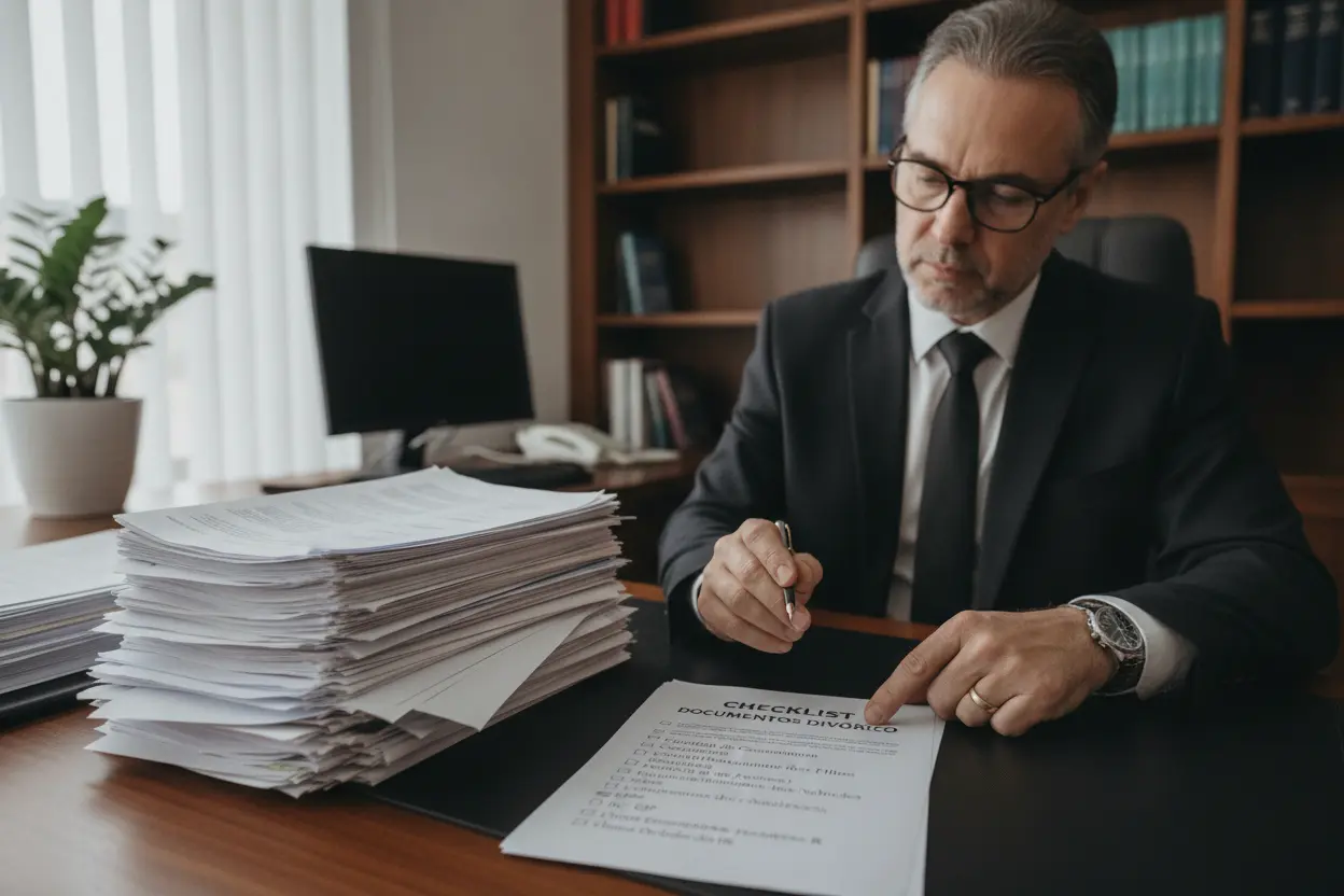 documentos necessários para divórcio extrajudicial em Maringá