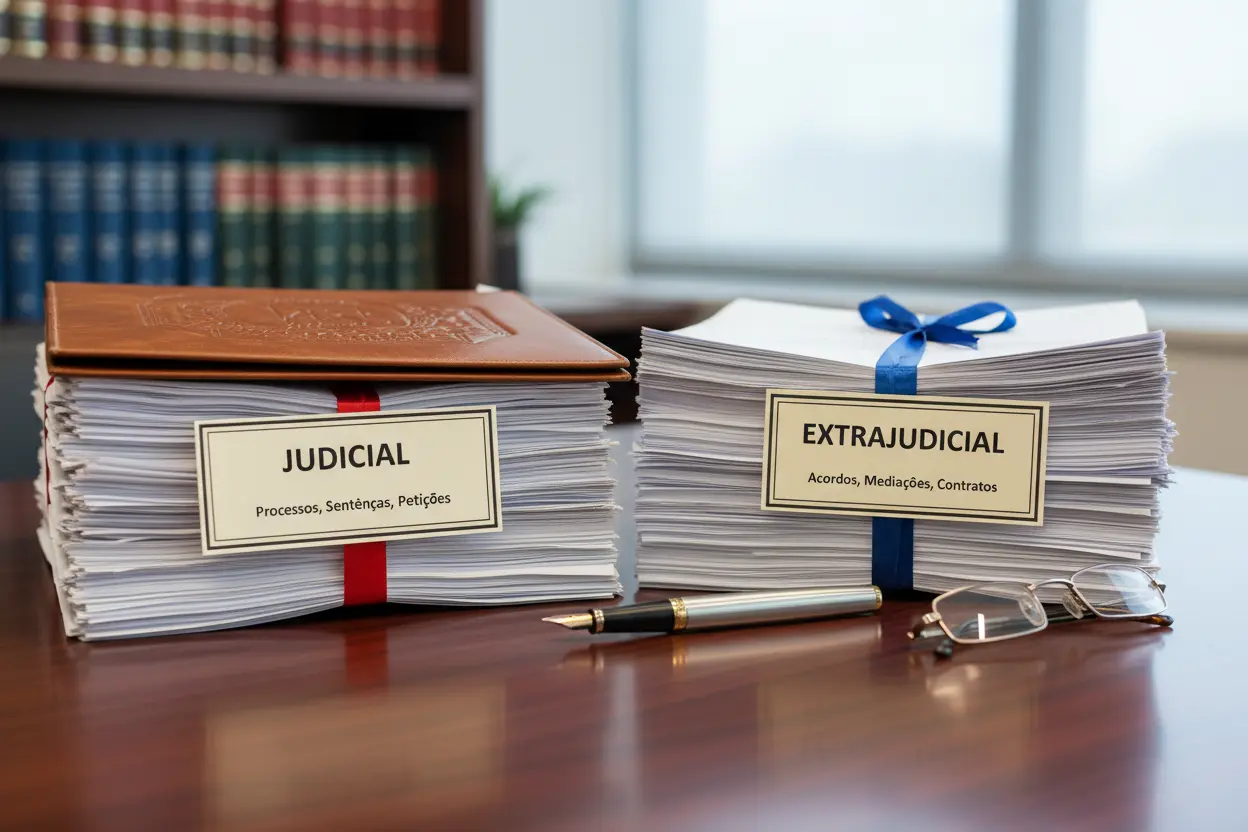Documentos de inventário judicial e extrajudicial