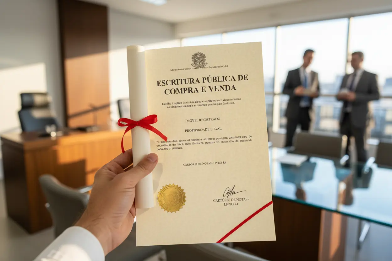 Como transferir imóvel de herança para o novo proprietário - Registro final.