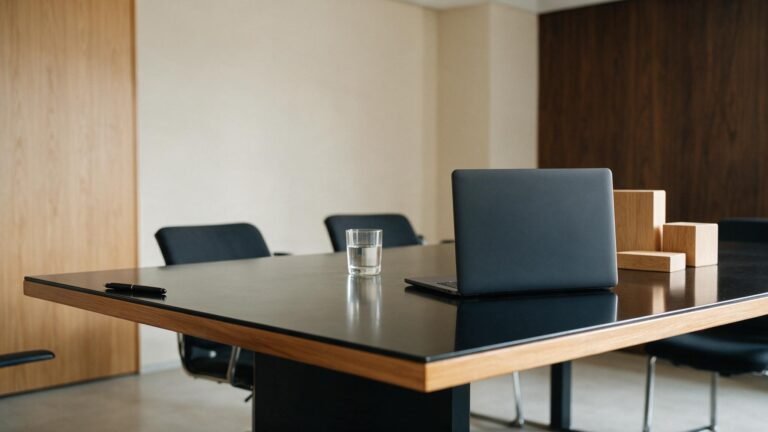Mesa organizada para análise de demissão por justa causa no contexto trabalhista