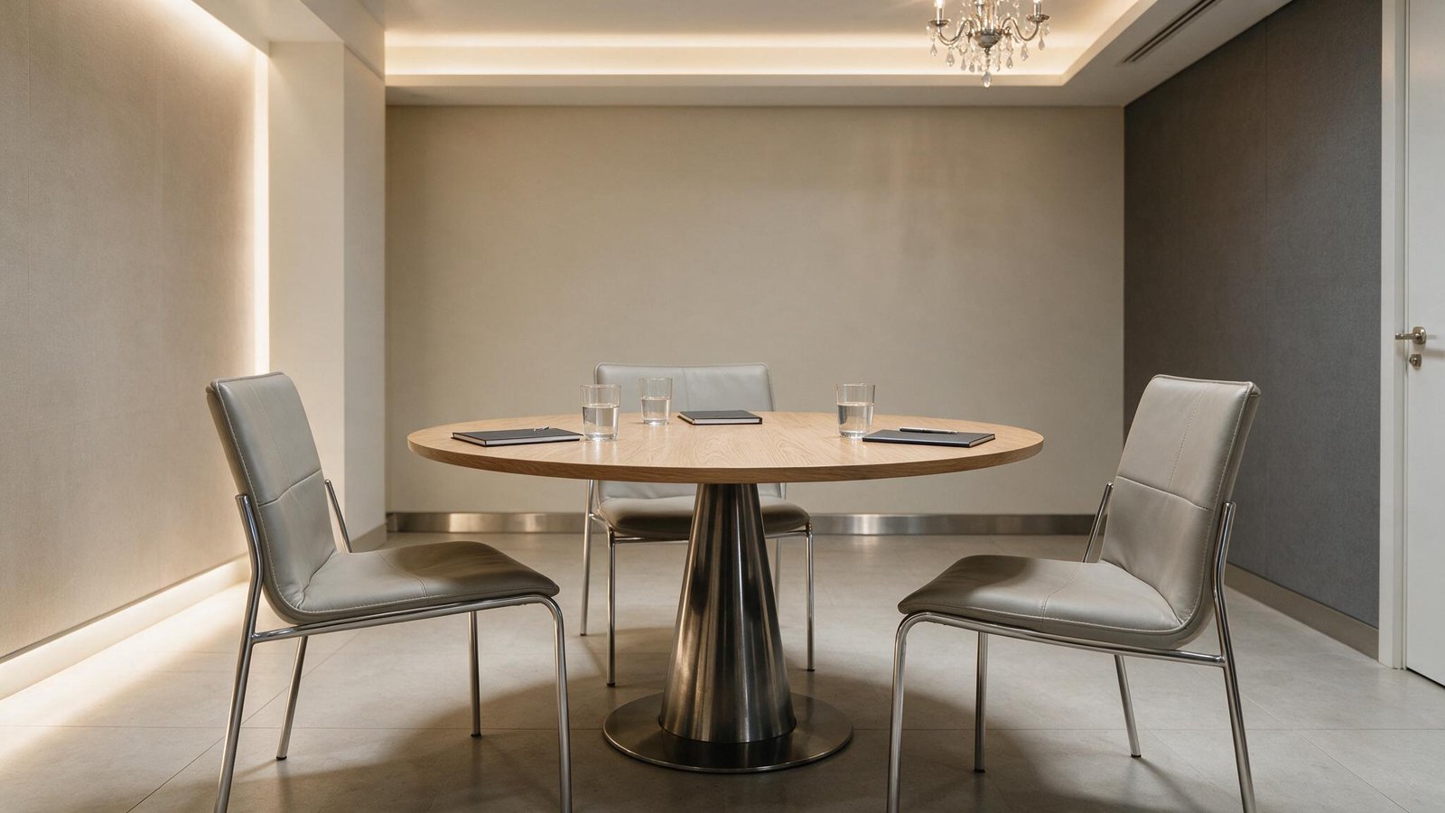 Sala de mediação para contratos empresariais